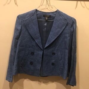 Louben Linen Blazer Jacket Vintage Size 4